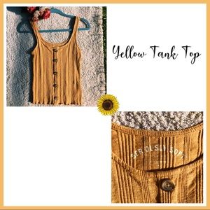 Yellow Summer Tank Top